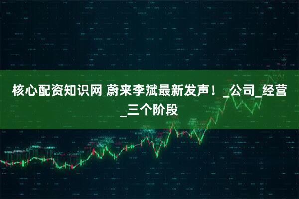 核心配资知识网 蔚来李斌最新发声！_公司_经营_三个阶段